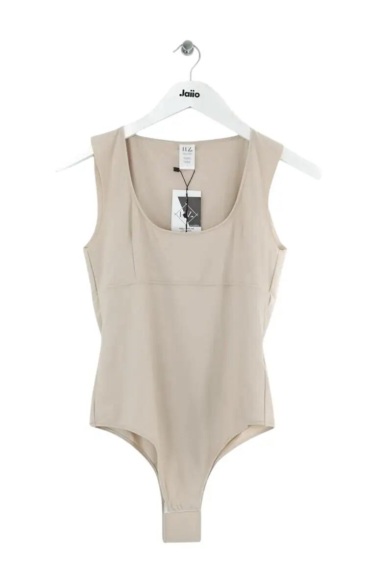 Body Luz Charline Beige en Polyamide, taille L - Seconde Main