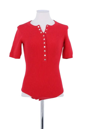 Body Maje Rouge en Coton, taille S - Seconde Main