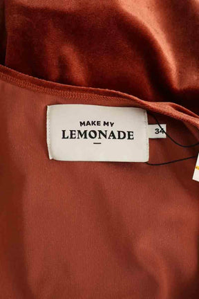 Body Make My Lemonade Orange en Velours