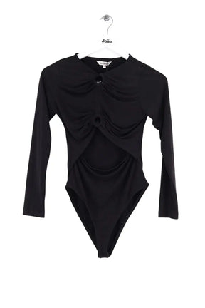 Body Mirae Paris Noir en Synthétique, taille M - Seconde Main