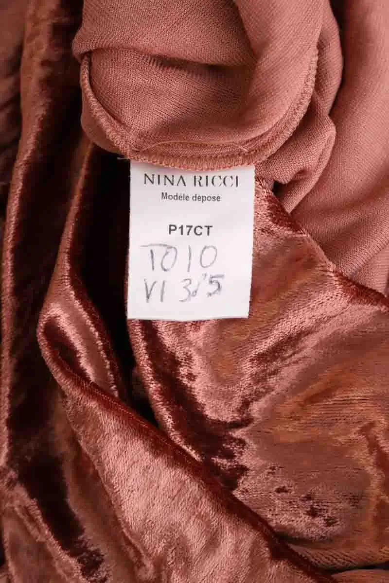 Body Nina Ricci Rose en Velours