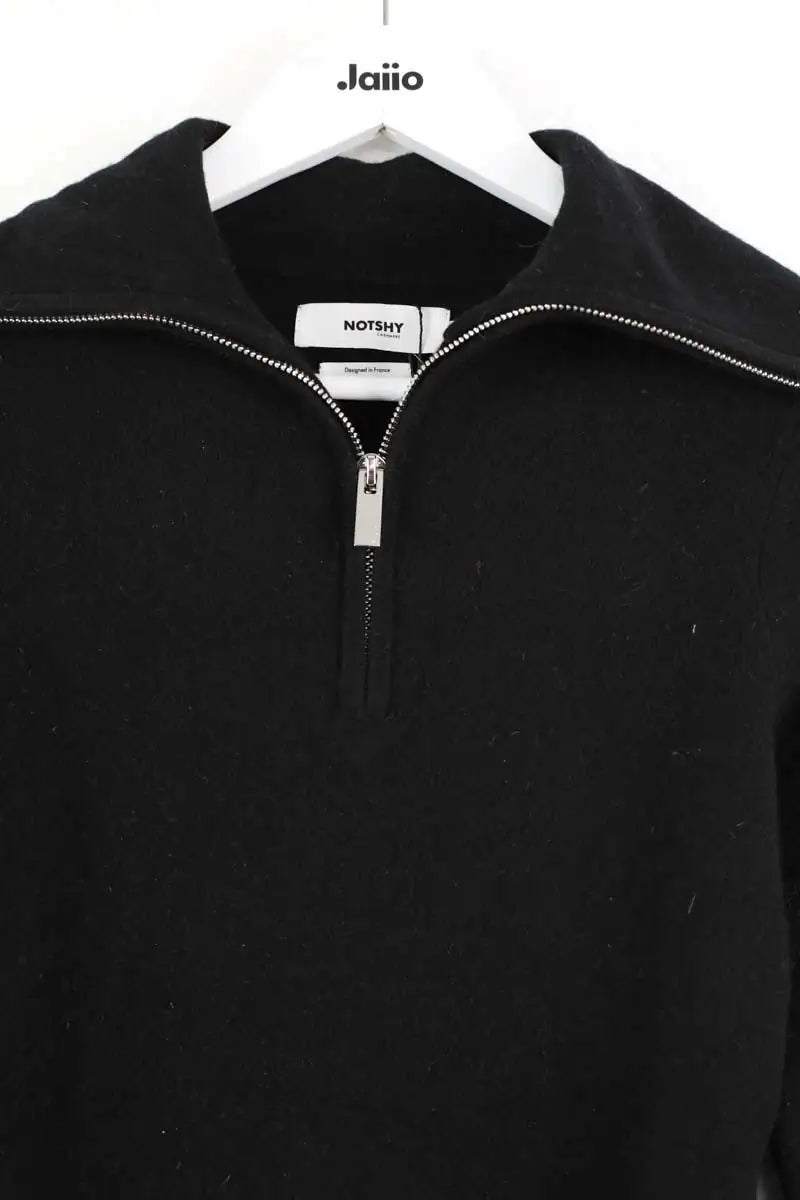 Body Notshy Noir en Cachemire
