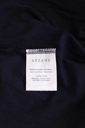 Body Sézane Marine en Coton