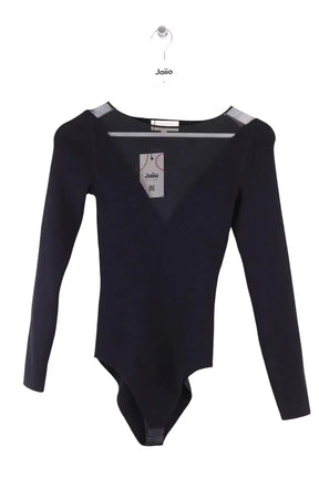Body Sézane Noir en Laine, taille S - Seconde Main