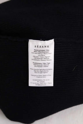Body Sézane Noir en Laine