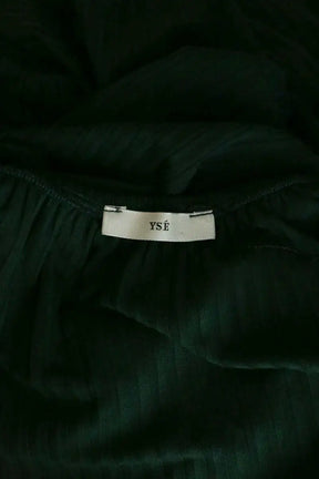 Body Ysé Vert en Coton