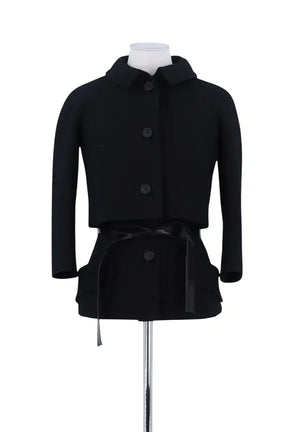 Bolero et gilet sans manche Dior Noir en Soie, taille S - Seconde Main