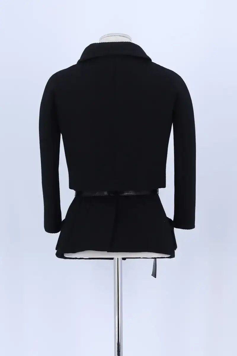 Bolero et gilet sans manche Dior Noir en Soie