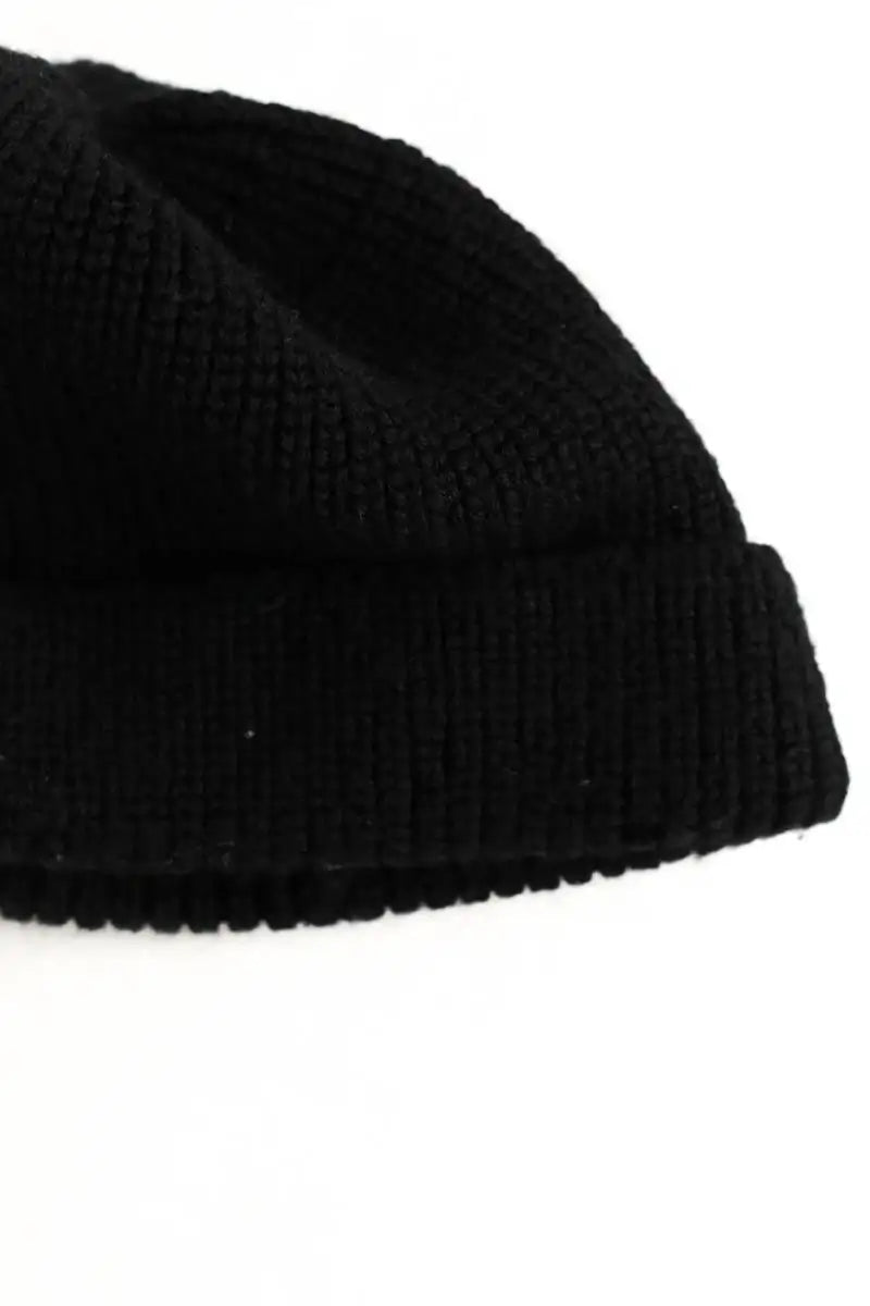 Bonnet Celine Noir en Laine