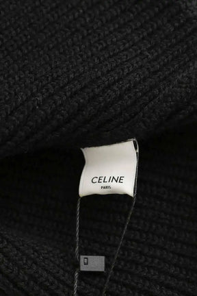 Bonnet Celine Noir en Laine