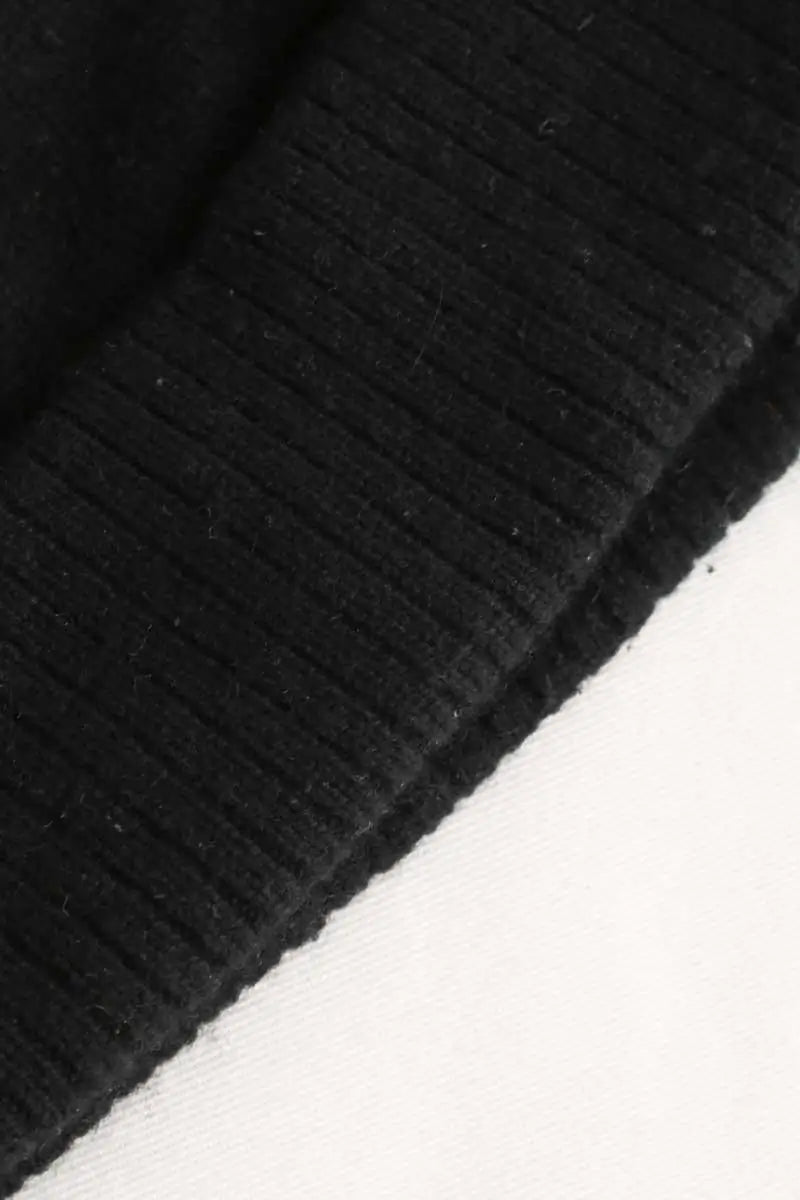 Bonnet Eric Bompard Noir en Cachemire