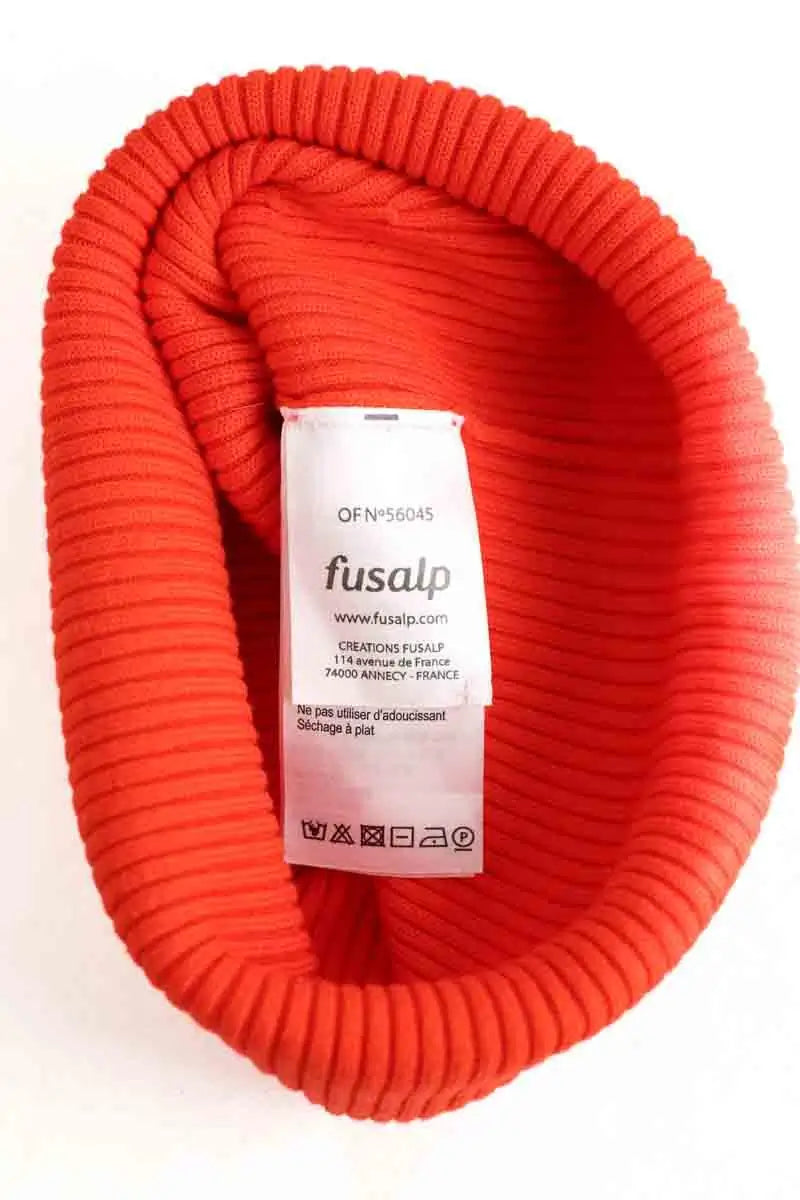 Bonnet Fusalp Rouge en Viscose