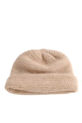 Bonnet Kujten Ecru en Cachemire, taille TU - Seconde Main