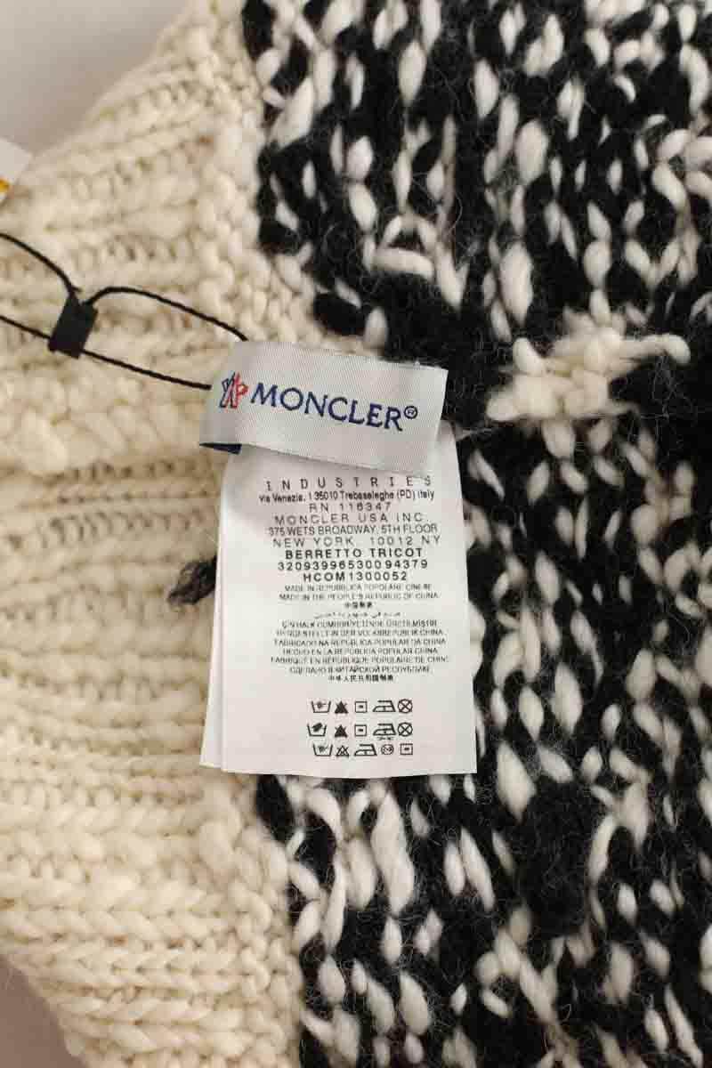 Bonnet Moncler Noir en Laine