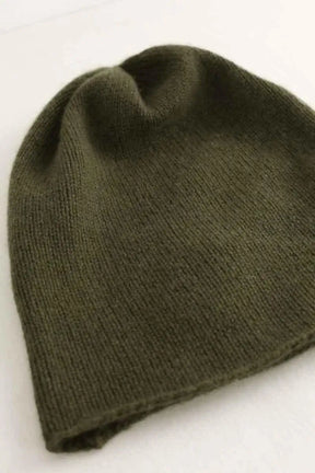 Bonnet Notshy Kaki en Cachemire