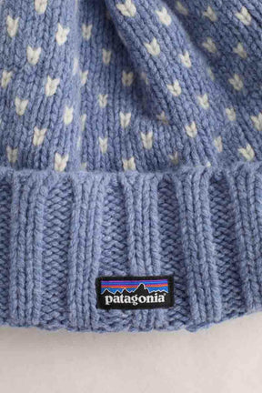 Bonnet Patagonia Bleu en Laine