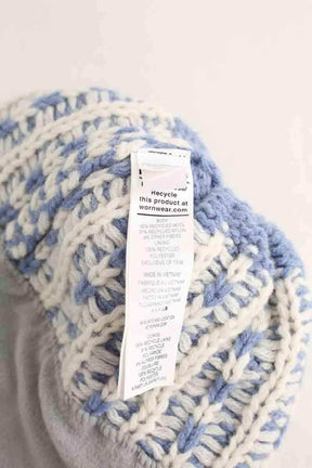 Bonnet Patagonia Bleu en Laine