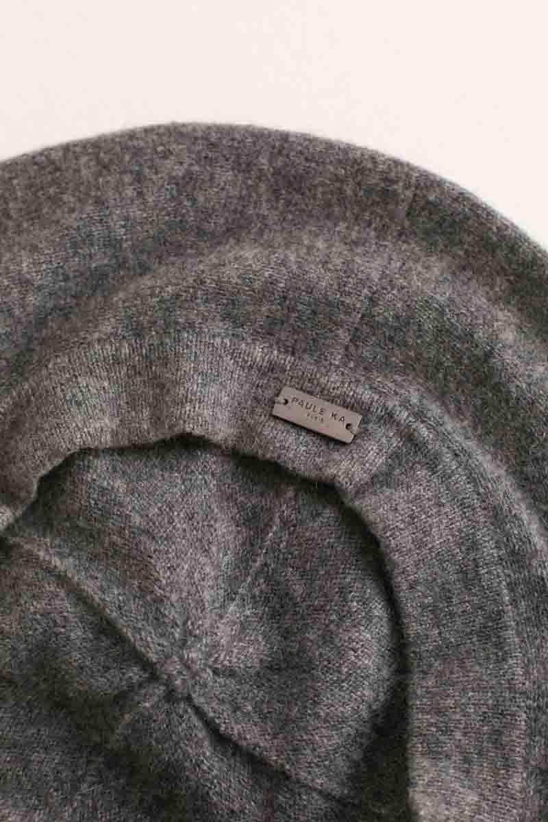 Bonnet Paule Ka Gris en Cachemire