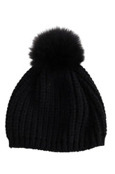 Bonnet Sandro Noir en Laine, taille S - Seconde Main
