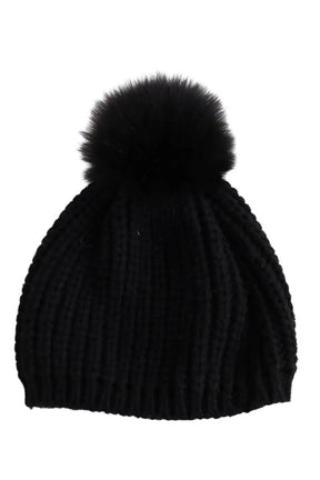 Bonnet Sandro Noir en Laine, taille S - Seconde Main