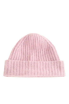 Bonnet Vince Violet en Cachemire, taille TU - Seconde Main
