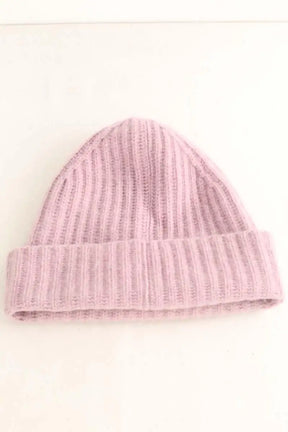 Bonnet Vince Violet en Cachemire