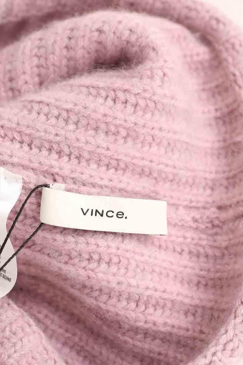 Bonnet Vince Violet en Cachemire