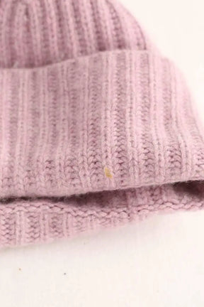 Bonnet Vince Violet en Cachemire