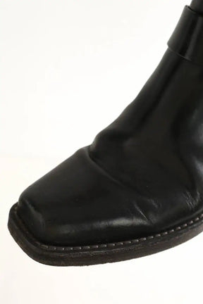 Boots à boucles RE/DONE Noir en Cuir