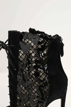 Boots à lacets Alaïa Noir en Daim