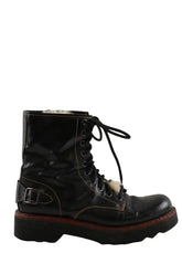 Boots à lacets Dr. Martens Noir en Cuir, taille 40 - Seconde Main