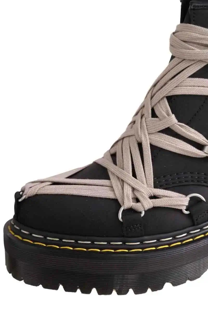 Boots à lacets Dr. Martens Noir en Cuir
