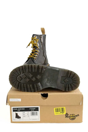Boots à lacets Dr. Martens Vegan Jadon Max Noir en Cuir végétal