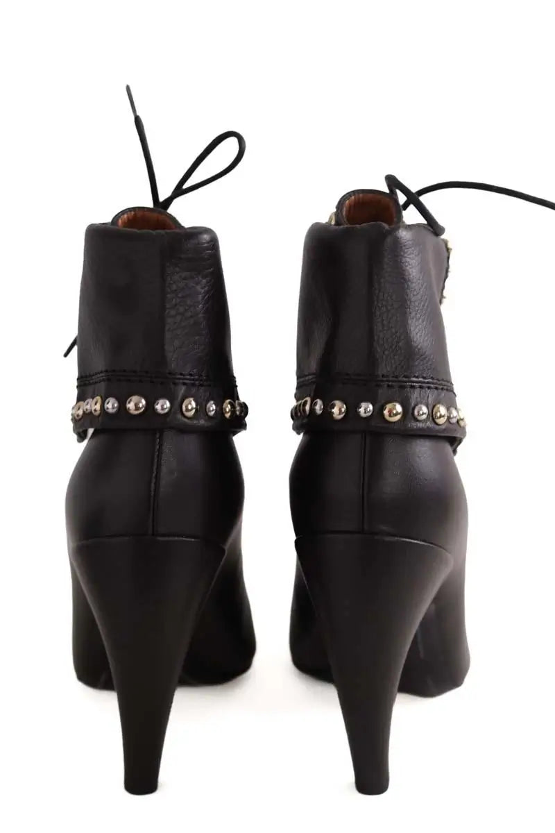 Boots à lacets Givenchy Noir en Cuir
