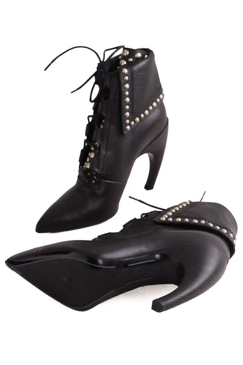 Boots à lacets Givenchy Noir en Cuir