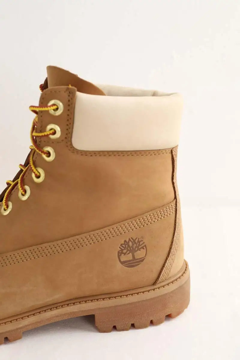 Boots à lacets Timberland Premium waterproof boots Camel en Cuir