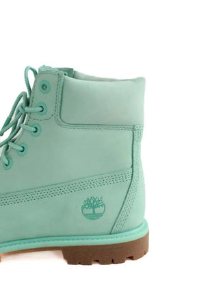 Boots à lacets Timberland Vert en Cuir