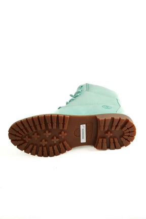 Boots à lacets Timberland Vert en Cuir