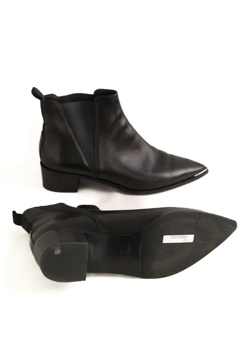 Boots Acne Studios Noir en Cuir