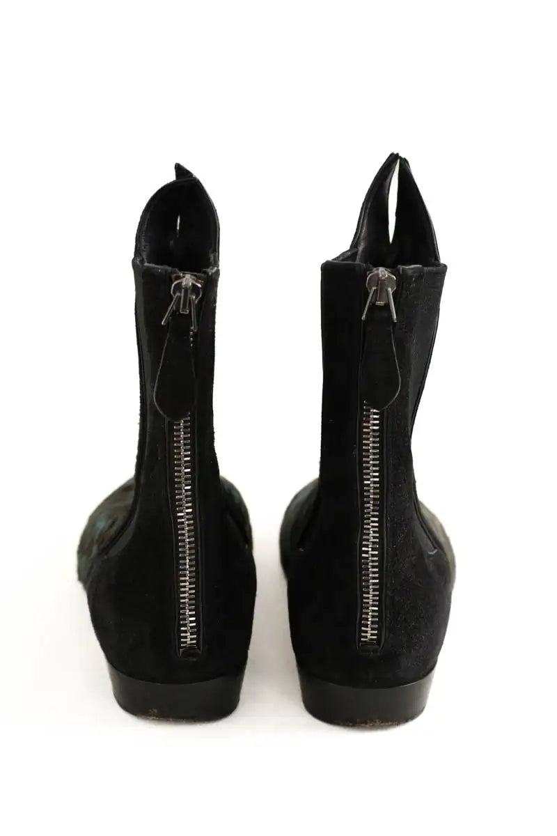 Boots Alaïa Noir en Cuir