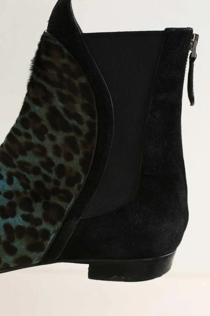 Boots Alaïa Noir en Cuir