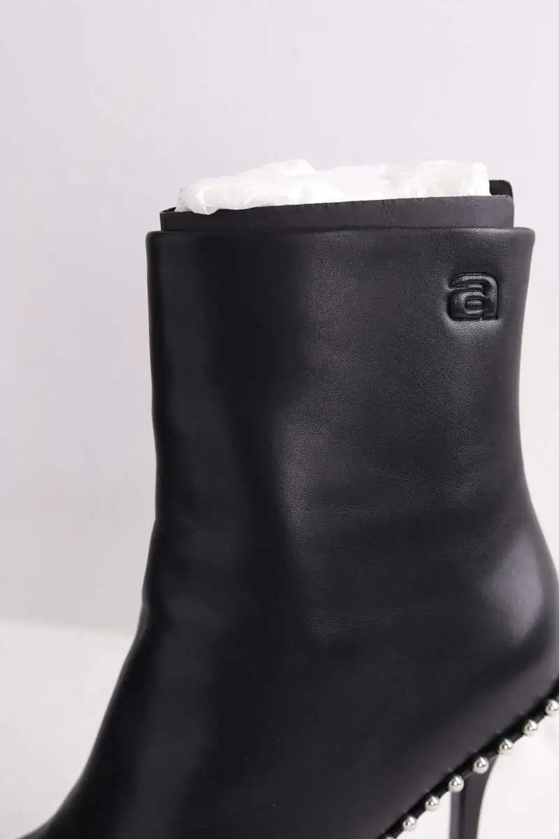 Boots Alexander Wang Noir en Cuir