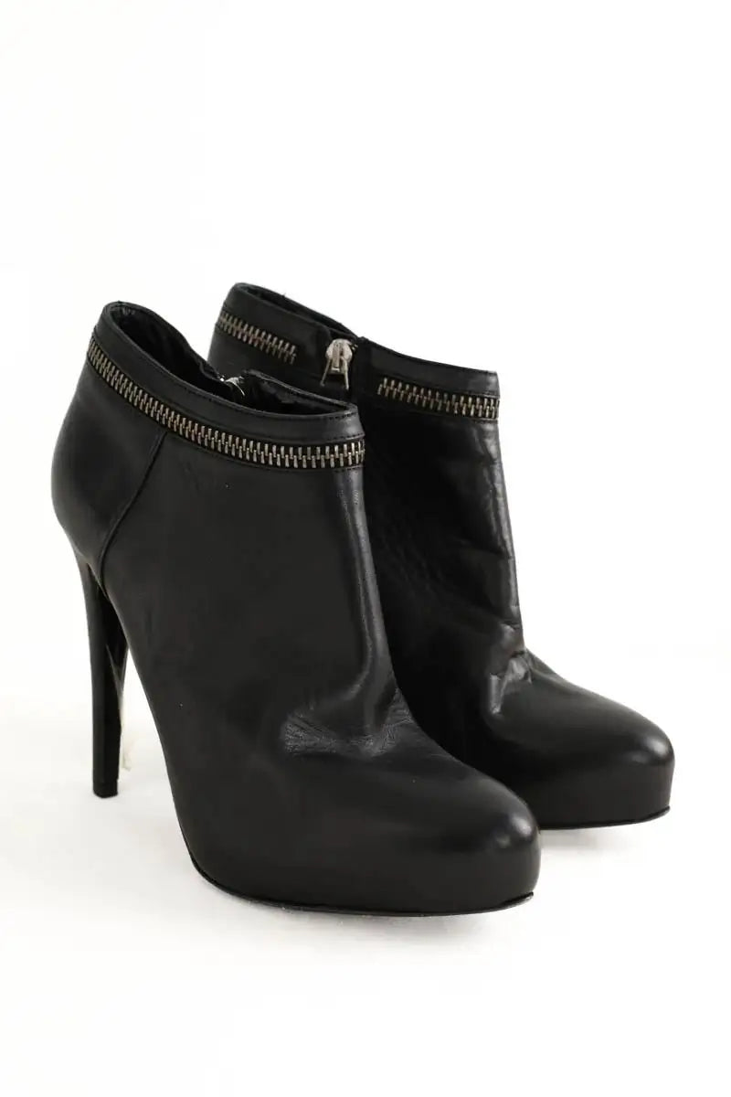Boots All Saints Noir en Cuir