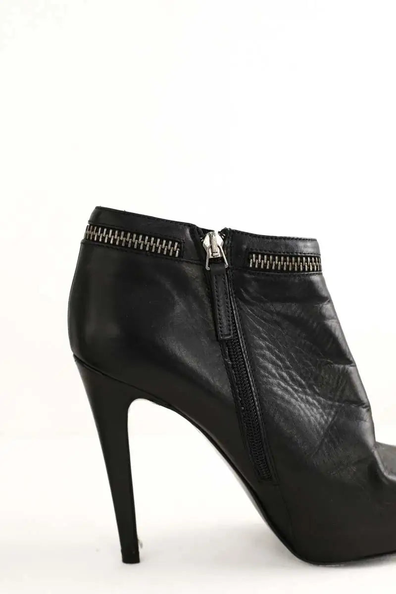 Boots All Saints Noir en Cuir