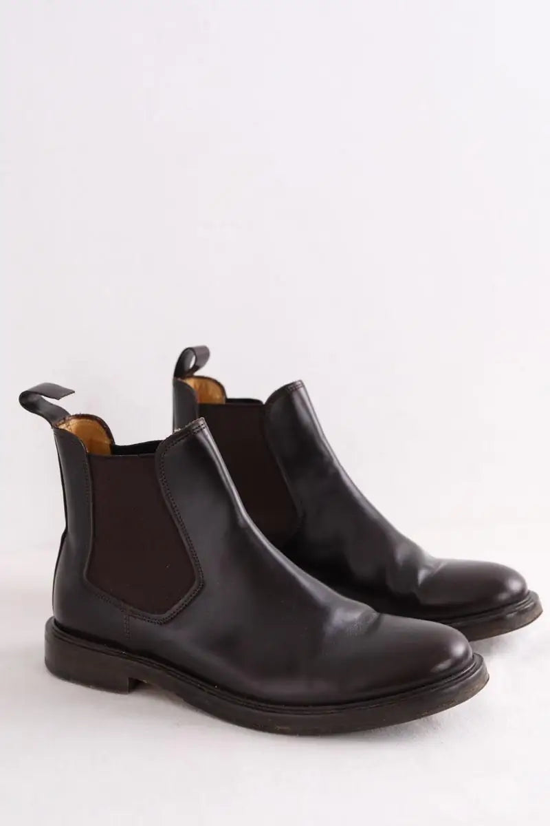 Boots APC Marron en Cuir