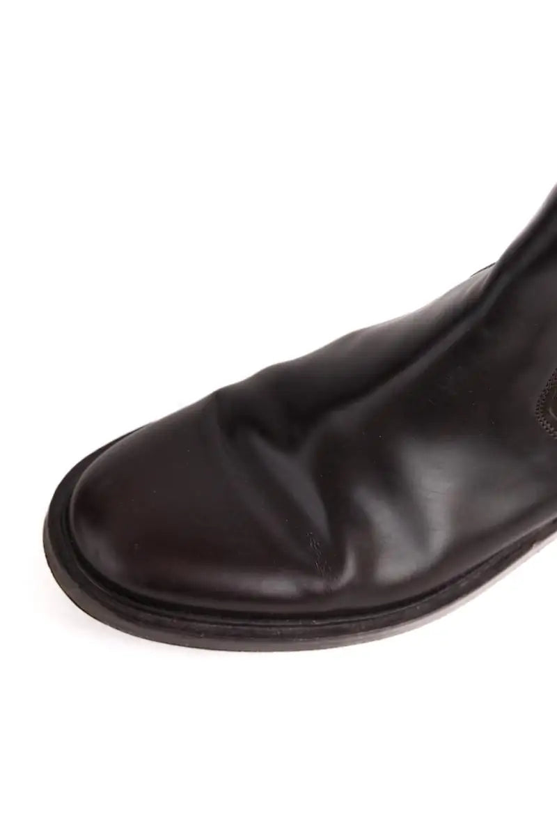 Boots APC Marron en Cuir