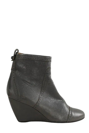 Boots Balenciaga Gris en Cuir, taille 39 - Seconde Main