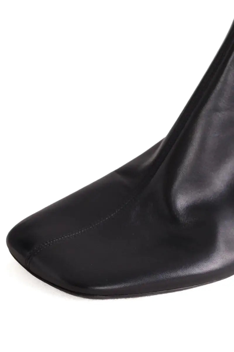 Boots Balenciaga Noir en Cuir