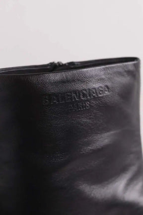 Boots Balenciaga Noir en Cuir