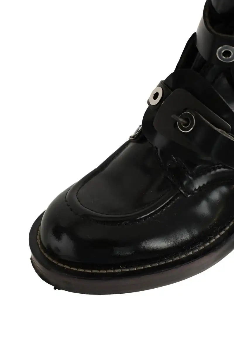Boots Balenciaga Noir en Cuir